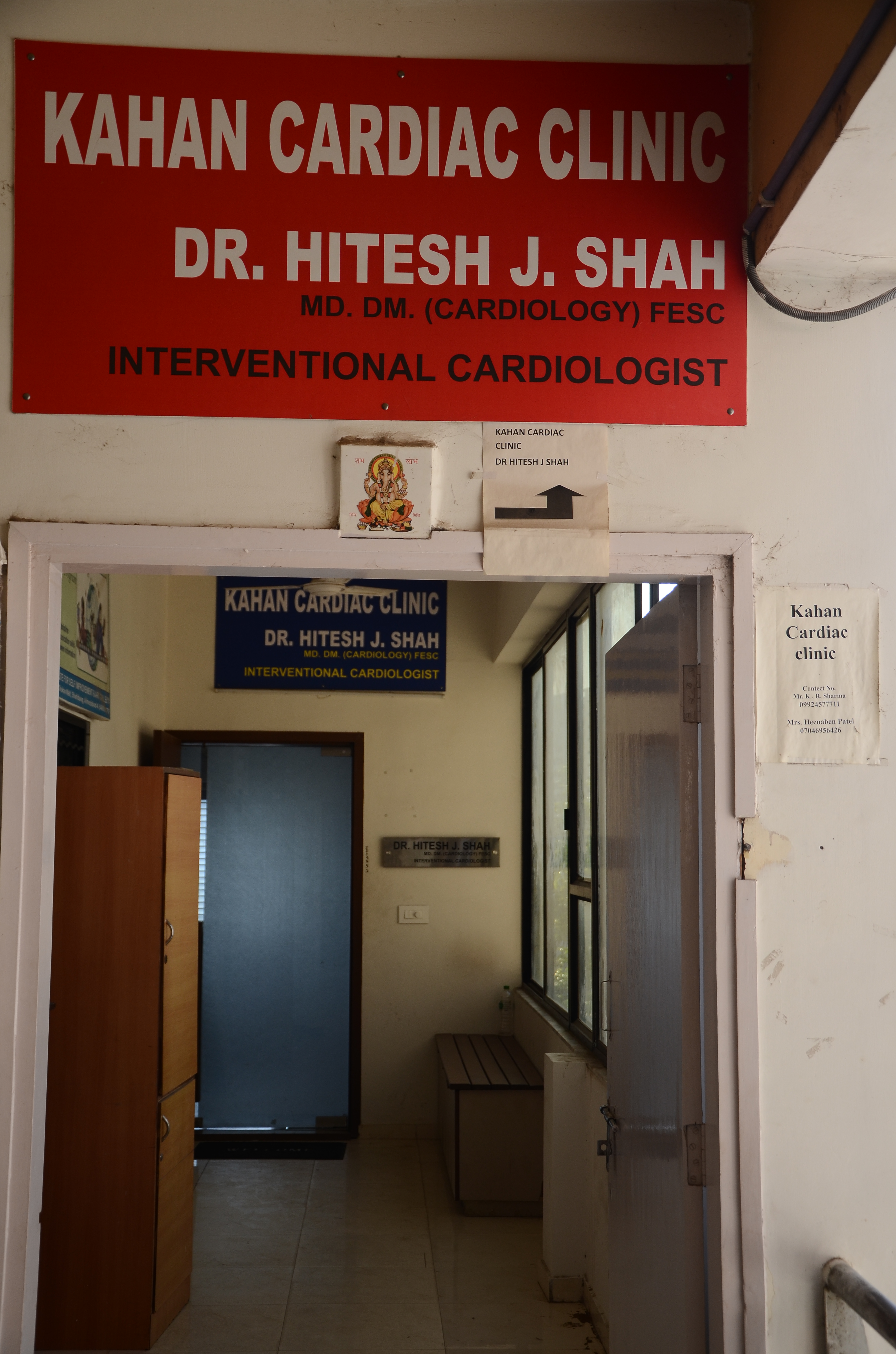 Dr. Hitesh J Shah at Kahan Cardiac Clinic